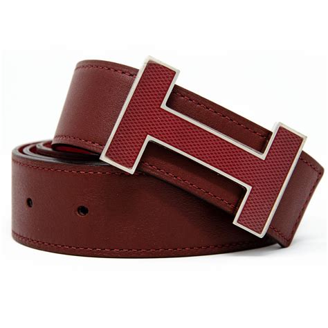 cinturon hermes rojo|cinturones hermes.